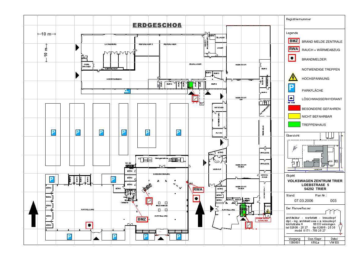 Feuerwehrpläne Trier